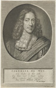 Portret van Cornelis de Witt
