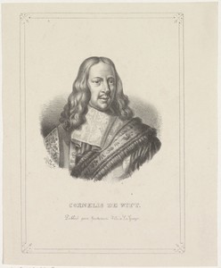 Portret van Cornelis de Witt