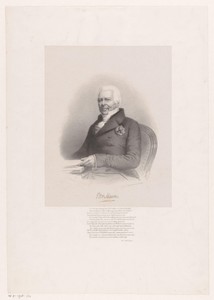 Portret van Cornelis Felix van Maanen