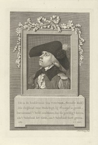 Portret van Cornelis Govert Visscher