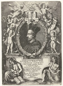 Portret van Cornelis Jansenius, bisschop van Yperen