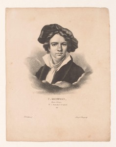 Portret van Cornelis Kruseman