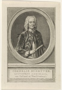 Portret van Cornelis Schrijver