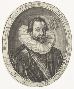 Portret van Cornelis van den Brande op 32-jarige leeftijd