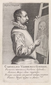 Portret van Cornelis Visscher