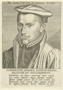 Portret van Cornelius Gemma