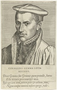 Portret van Cornelius Gemma