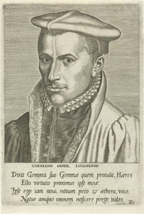 Portret van Cornelius Gemma