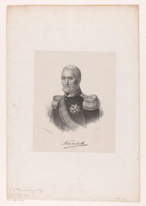 Portret van Cornelius Rudolphus Theodorus Krayenhoff