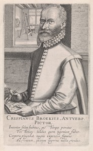 Portret van Crispijn van den Broeck