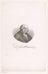 Portret van D. Ernst Matner