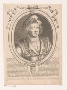 Portret van Dagobert II