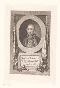 Portret van Dagobert Sigmund von Wurmser
