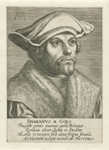 Portret van Damiao de Gois