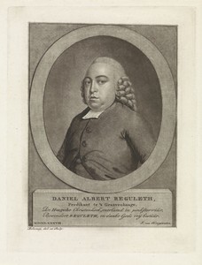 Portret van Daniel Albert Reguleth