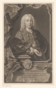 Portret van Daniel Bernoulli