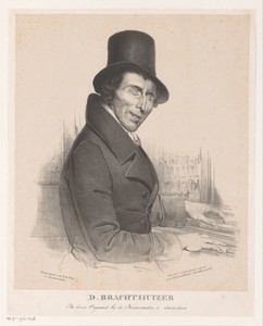 Portret van Daniel Brachthuiser