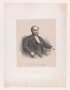 Portret van Daniel Chantepie de la Saussaye