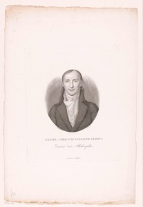 Portret van Daniel Christian Ludolf Lehmus