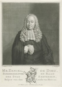 Portret van Daniel de Dieu