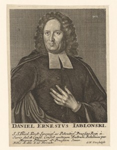 Portret van Daniel Ernst Jablonski