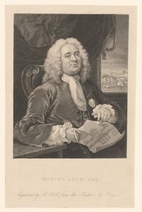 Portret van Daniel Lock