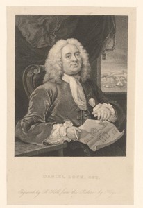 Portret van Daniel Lock