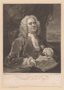 Portret van Daniel Lock