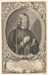 Portret van Daniel Lüdemann op 28-jarige leeftijd