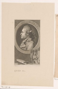 Portret van Daniel Nikolaus Chodowiecki