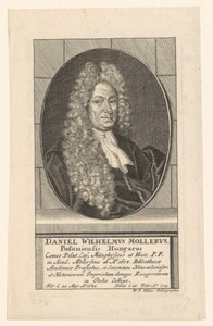Portret van Daniel Wilhelm Moller