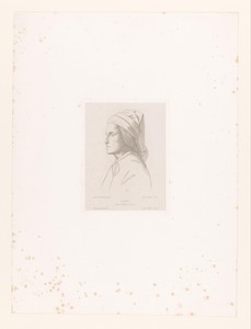 Portret van Dante Alighieri