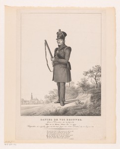 Portret van David de Vos Brouwer