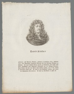 Portret van David Ehrenstrahl