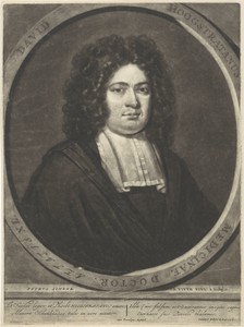 Portret van David Fransz. van Hoogstraten