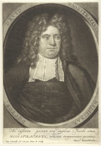 Portret van David Fransz. van Hoogstraten