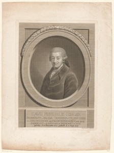 Portret van David Friedrich Oehler
