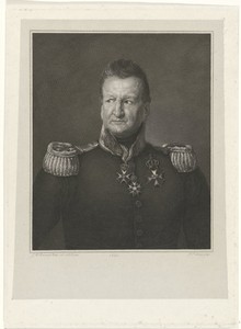 Portret van David Hendrik Baron Chassé