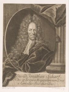 Portret van David Jonathan Scharff