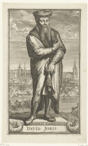 Portret van David Jorisz.