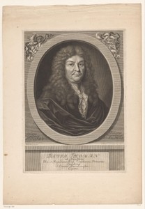Portret van David Thomann von Hagelstein