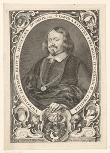 Portret van David von Stetten