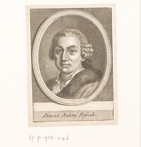 Portret van Davide Antonio Fossati