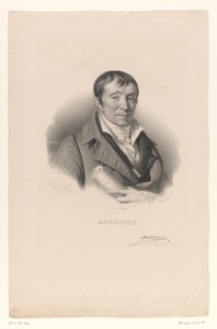 Portret van de advocaat en dichter François Guillaume Jean Stanislaus Andrieux