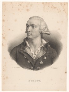 Portret van de advocaat en politicus Adrien Duport
