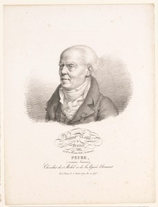 Portret van de architect Antoine-François Peyre