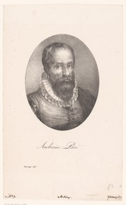 Portret van de arts Ambroise Paré