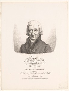 Portret van de arts Antoine Portal