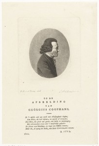 Portret van de arts Georgius Coopmans