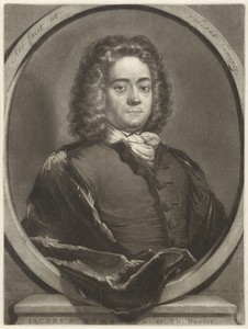 Portret van de arts Jacob Roman